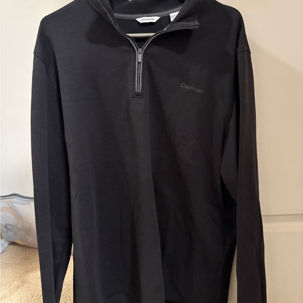Calvin Klein Charcoal Zip-Up Jacket